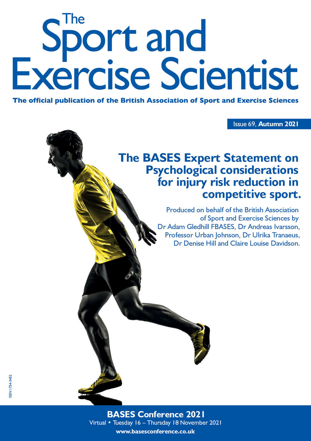 Advertise in The Sport and Exercise Scientist Summer 22 issue